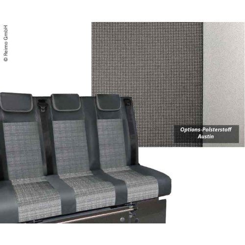 VW T6, VW T5 rock and roll bed Variotech 3000, size 14, design Austin T6