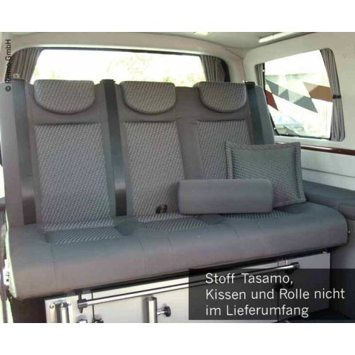 Sleeping bench VW T5 Weekender Plus V3000 size 14 3-seater, Tasamo T5 heat exchanger.