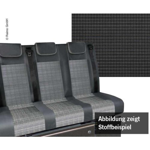 Sleeping bench VW T6.1,Weekender Plus V3000 size 14 3-seater, pad Double Grid