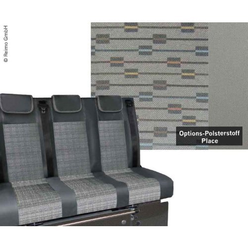 Sleeping bench VW T5 Trio Style V3000 Gr.8 3-seater Place T5 2fbg. heat exchange