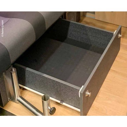 Drawer sleeper bench VW T6/5 V3100 size 14 Cityvan decor basalt mounted