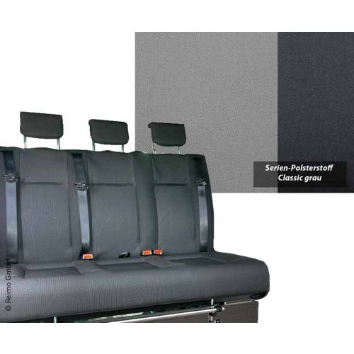 Sleeping bench Renault Trafic,Opel Vivaro,Fiat Talento,V3000 Gr.17 Classic grey