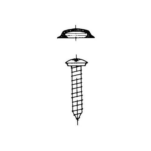 Cap screws (beige)
