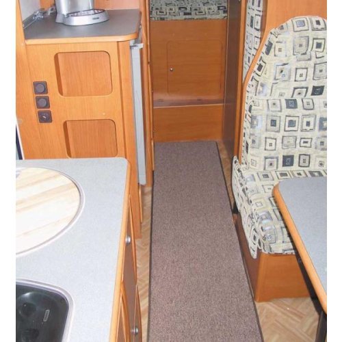 Living area carpet 100 x 50 grey