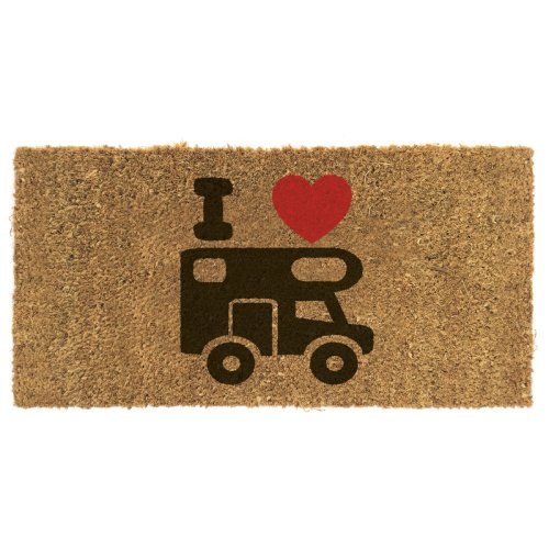 coconut mat 50x25cm - with print "Motorhome