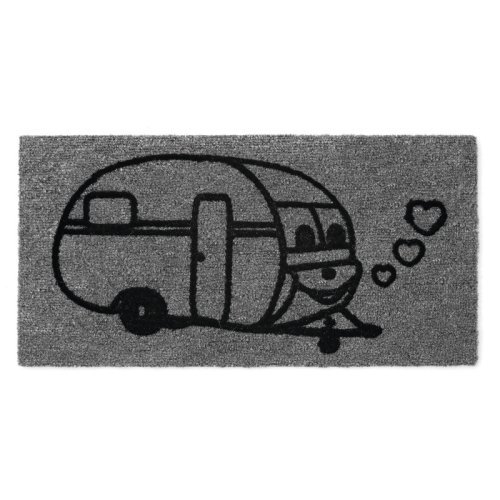 FOOT MAT "CARAVAN" 50 x 25cm, DERBY FLOCK