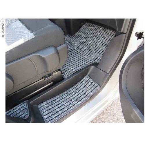 Cabin carpet entry Citroen Campster, grey, 2 pieces
