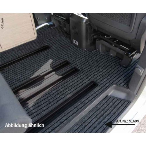 Carpet Living room with rails, Citroen Campster, anthracite