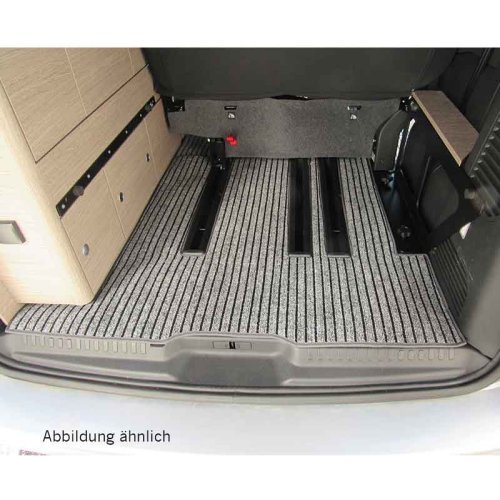 Boot Carpet without rails, Citroen Campster, grey