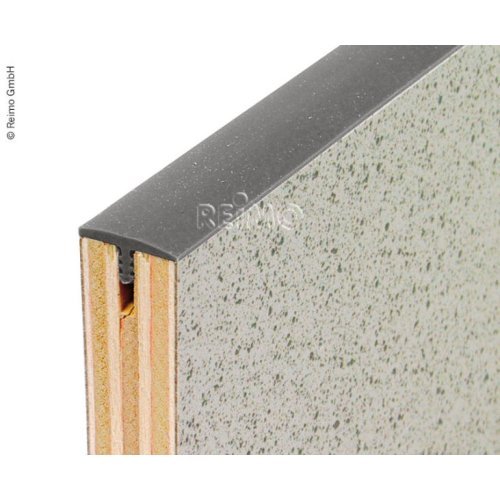Standard 15 mm T-edge - medium grey