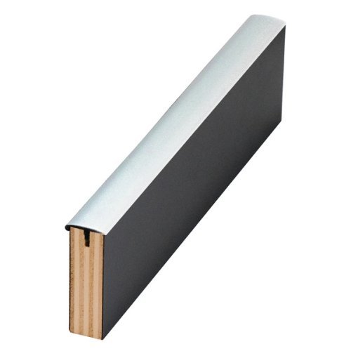 T-edge band with nose, colour: silver