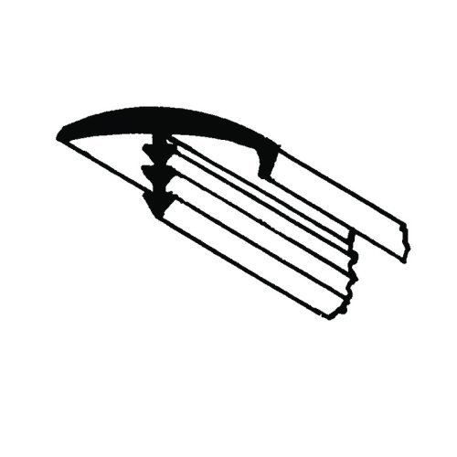 T-edge band with nose, colour: silver