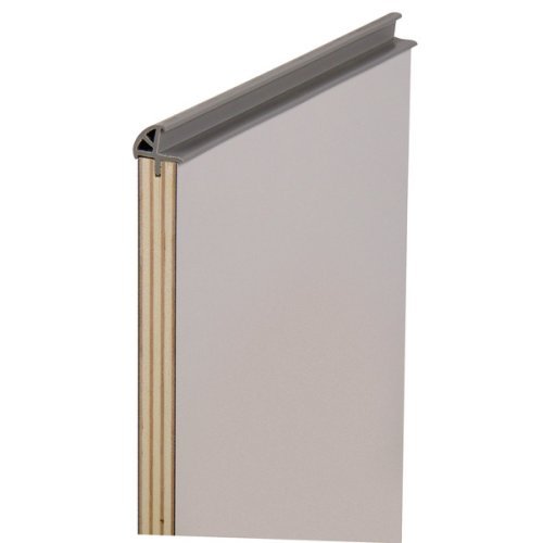 Door liner padded 15 mm, dark gray - 5m roll