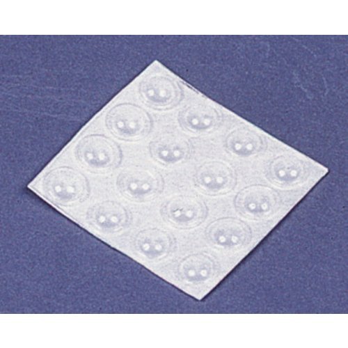 Noise absorber round, 8x2,2mm, 16 pieces