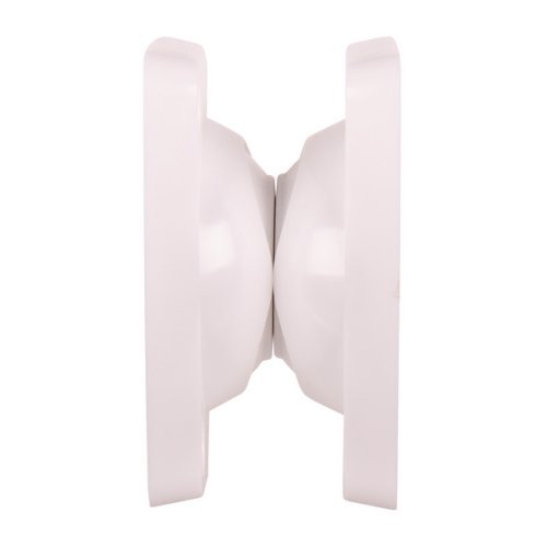 Door stop plastic (white), magnetic, strength: 10kg, 2 pcs.