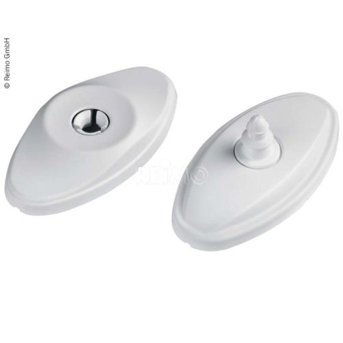 Door catch white loose