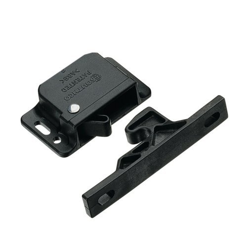 Plastic snap closure - Black