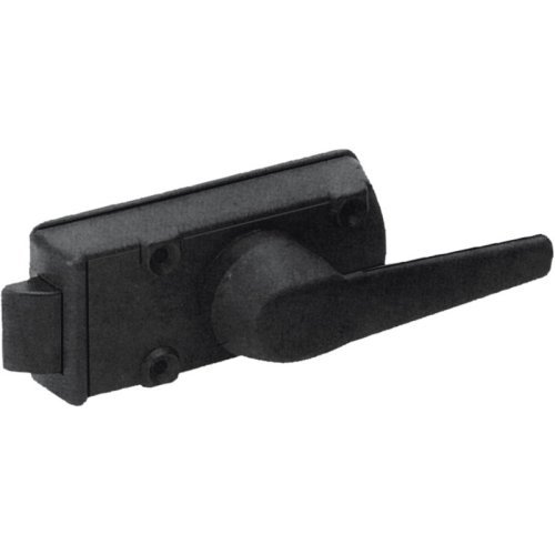 Door lock CARAVAN right, black/black