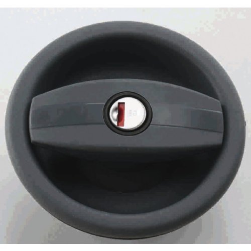 Door lock CARAVAN right, black/black