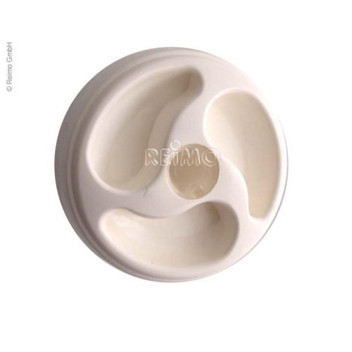 3-grip tank cover black, without cylinder + key