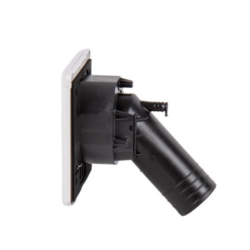 Filler neck diesel, hose connection 50mm, magnetic flap lid