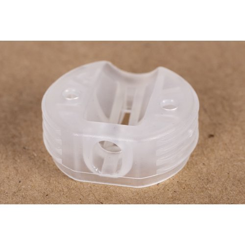 Furniture connector Ø22,8mm transparent