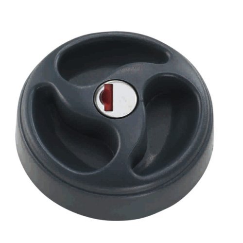 3-handle tank cap - Black