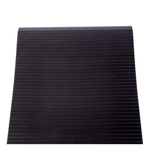 Rolling door complete set - Black matt