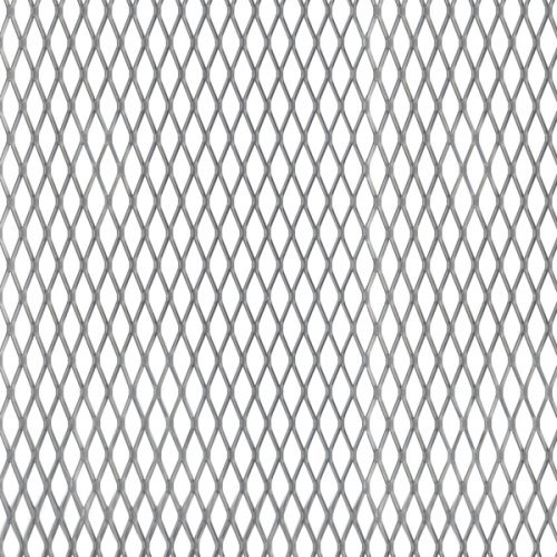Expanded metal sheet - steel - 60 x 100 cm