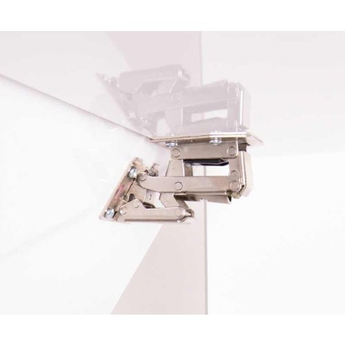 Soft Close folding hinge for flaps up to 2.1kg, loose