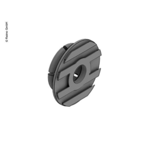 Very Low clips for panel mounting, 100 pcs.