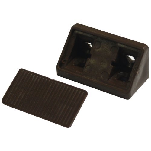 Furniture connector with cap light brown 10 pcs SB