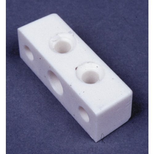 Square furniture connector (white) 10 pcs.