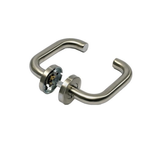 Door lever set U-shaped, steel