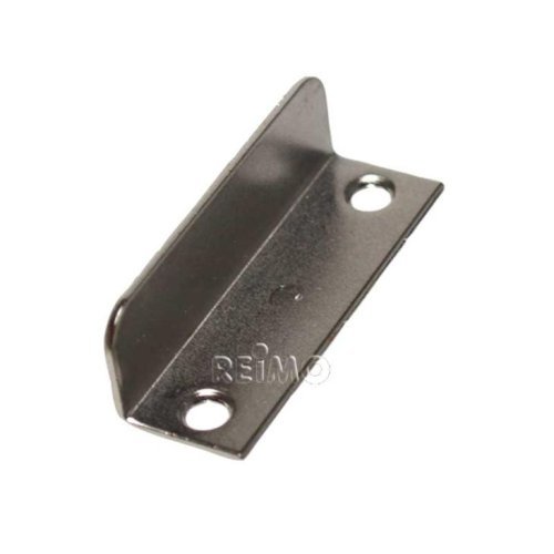 Push Lock lock - matt chrome - complete set - 1 piece