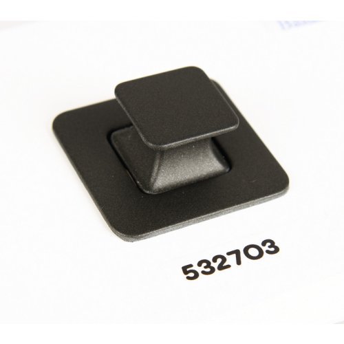 Push Lock push button furniture lock, dark grey matt