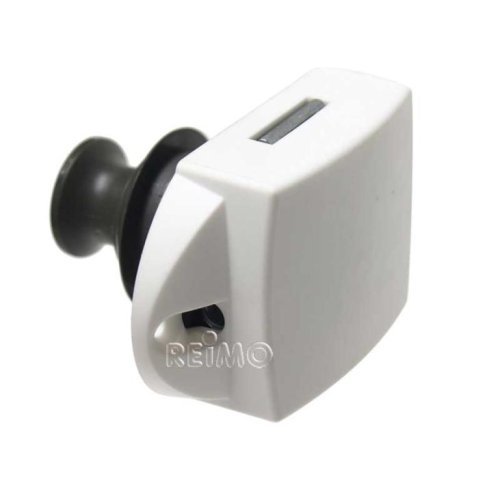 Push Lock - Furniture lock - gray