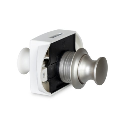 Push Lock double-sided actuation silver