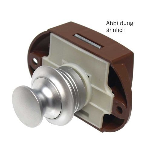 Push Lock double-sided actuation silver - pack of 50