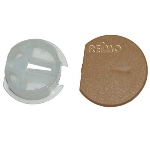 Pot connector light brown 50 pcs.
