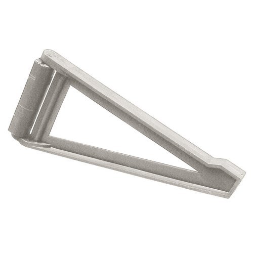 Folding console; 190mm grey plastic