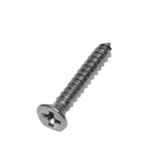 Stainless steel screws with countersunk head for roof hoods