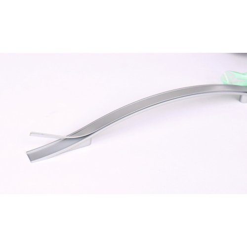Cabinet handle silver, matt lacquered, length 160mm