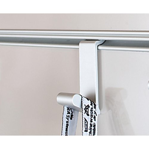 Long hook silver 15x24x47mm fits rail 53425