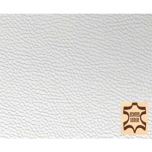 Automotive leather white, whole skin, price per m²