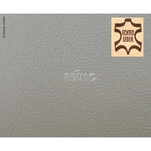 Automotive leather light grey, whole skin, price per m²