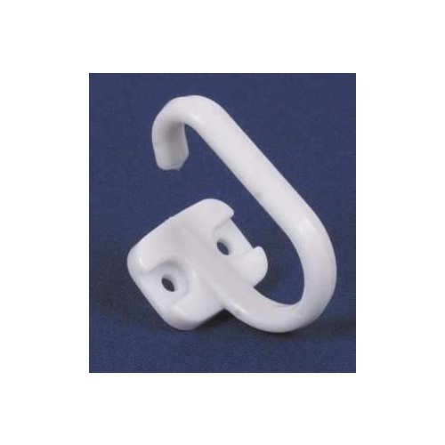 Curtain draper plastic light grey
