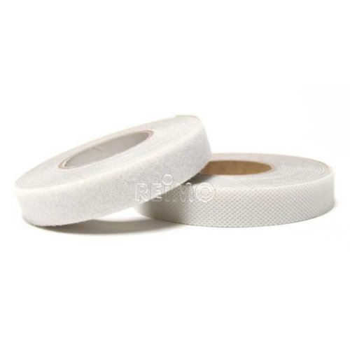 Velcro tape self-adhesive 20mm (white) 5m