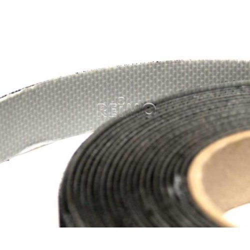 Velcro tape self-adhesive 20 mm wide and 5m long Colour: Black