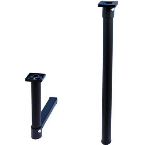 Folding table base - Black